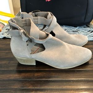 Sole society leather booties